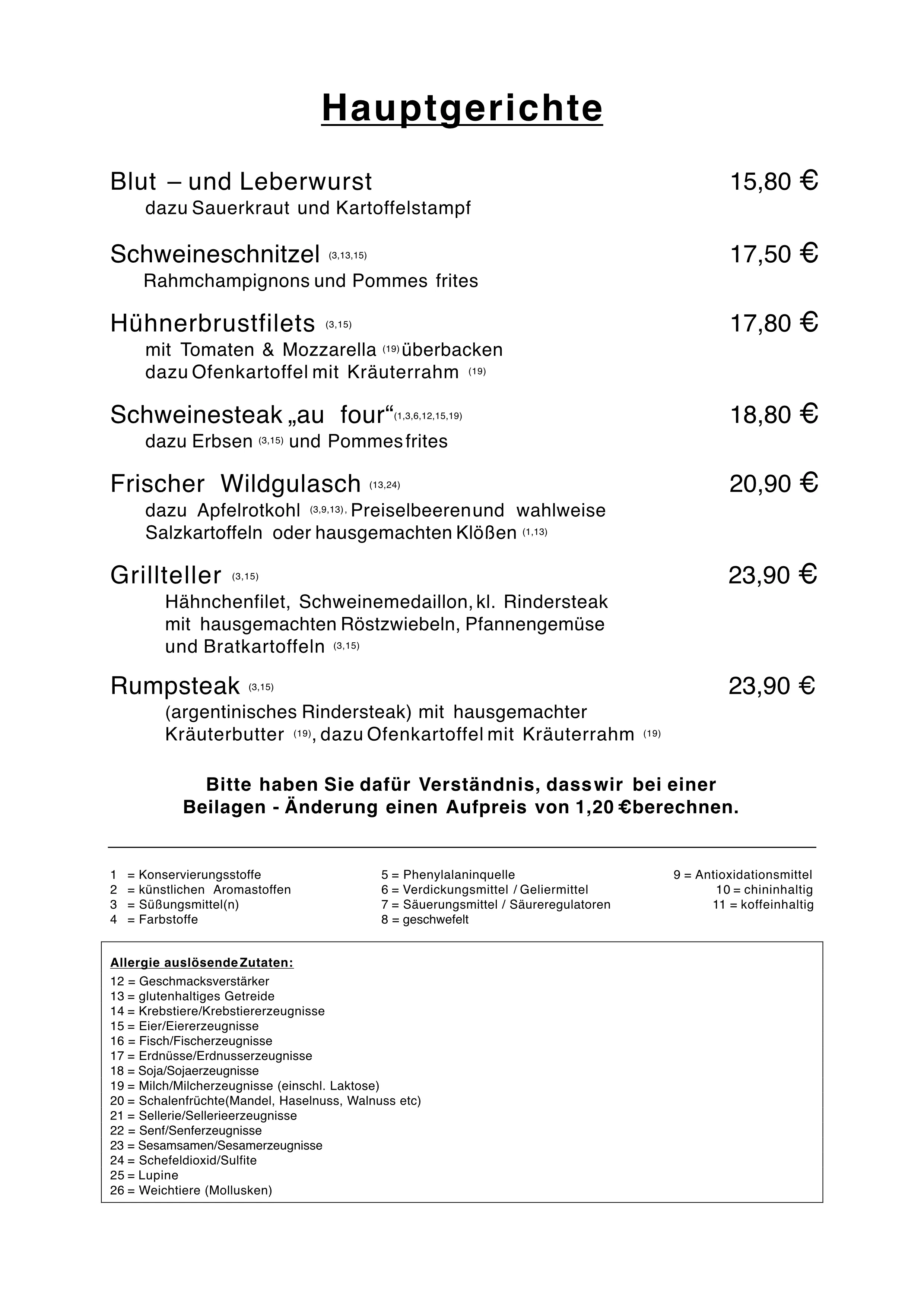 Hauptgerichte